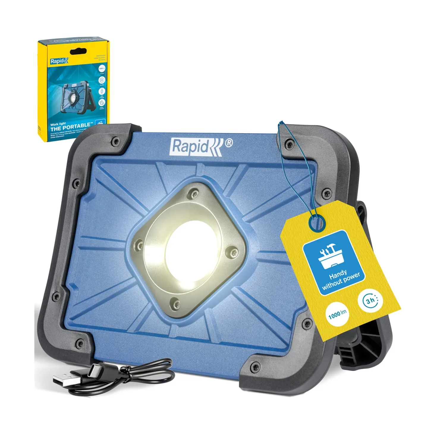 Rapid The Portable Werklamp - 1000Lm - IP65