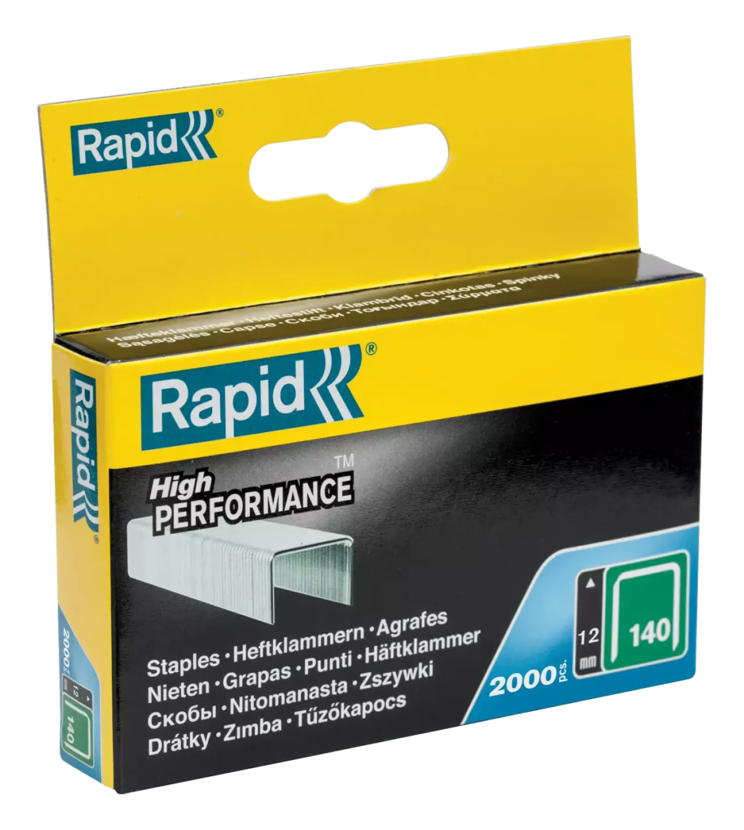 Rapid Vlakdraadnieten - 140/12mm - gegalvaniseerd - 2000st