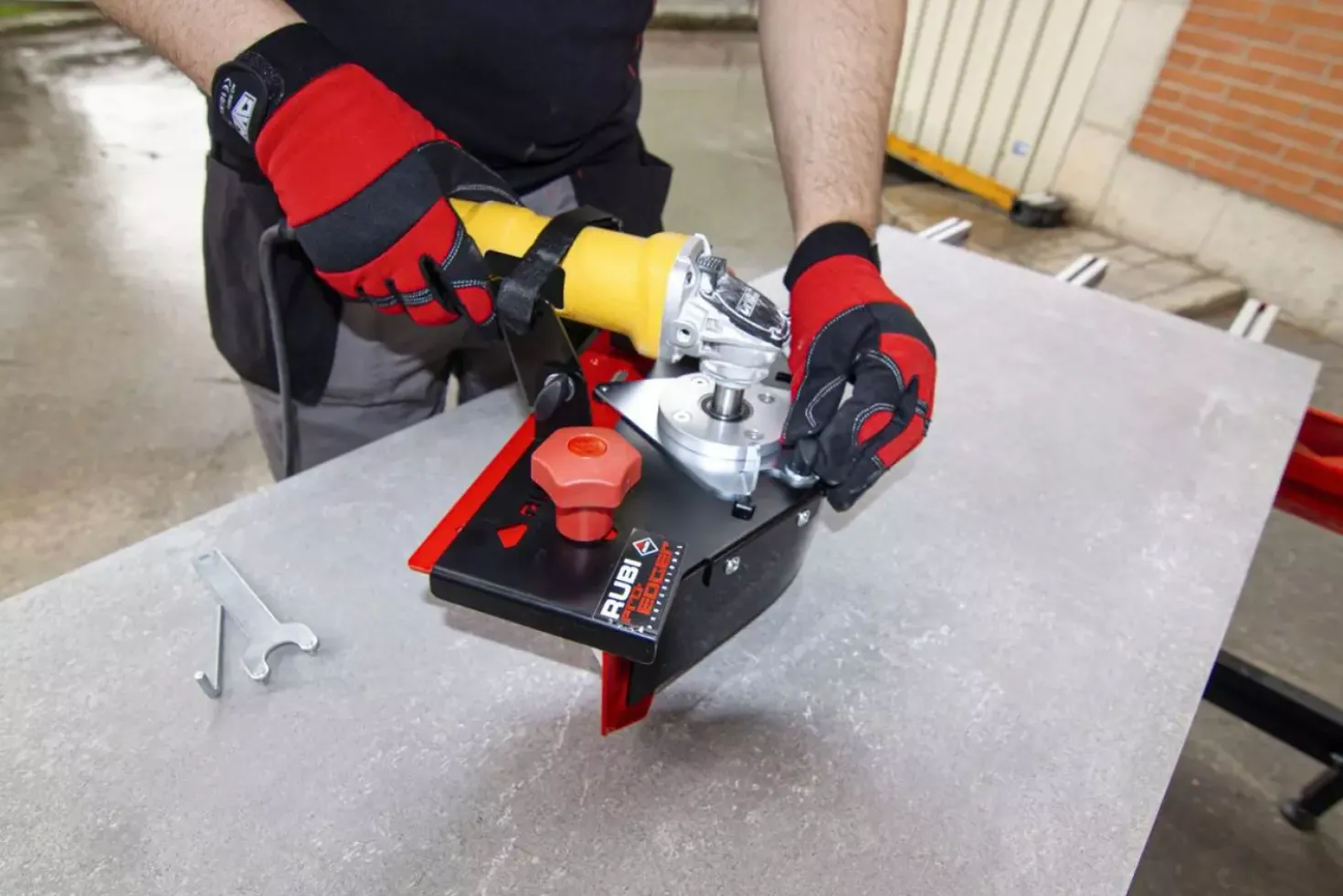 Rubi 16956 Jolly Pro-Edger Verstekfrees in tas