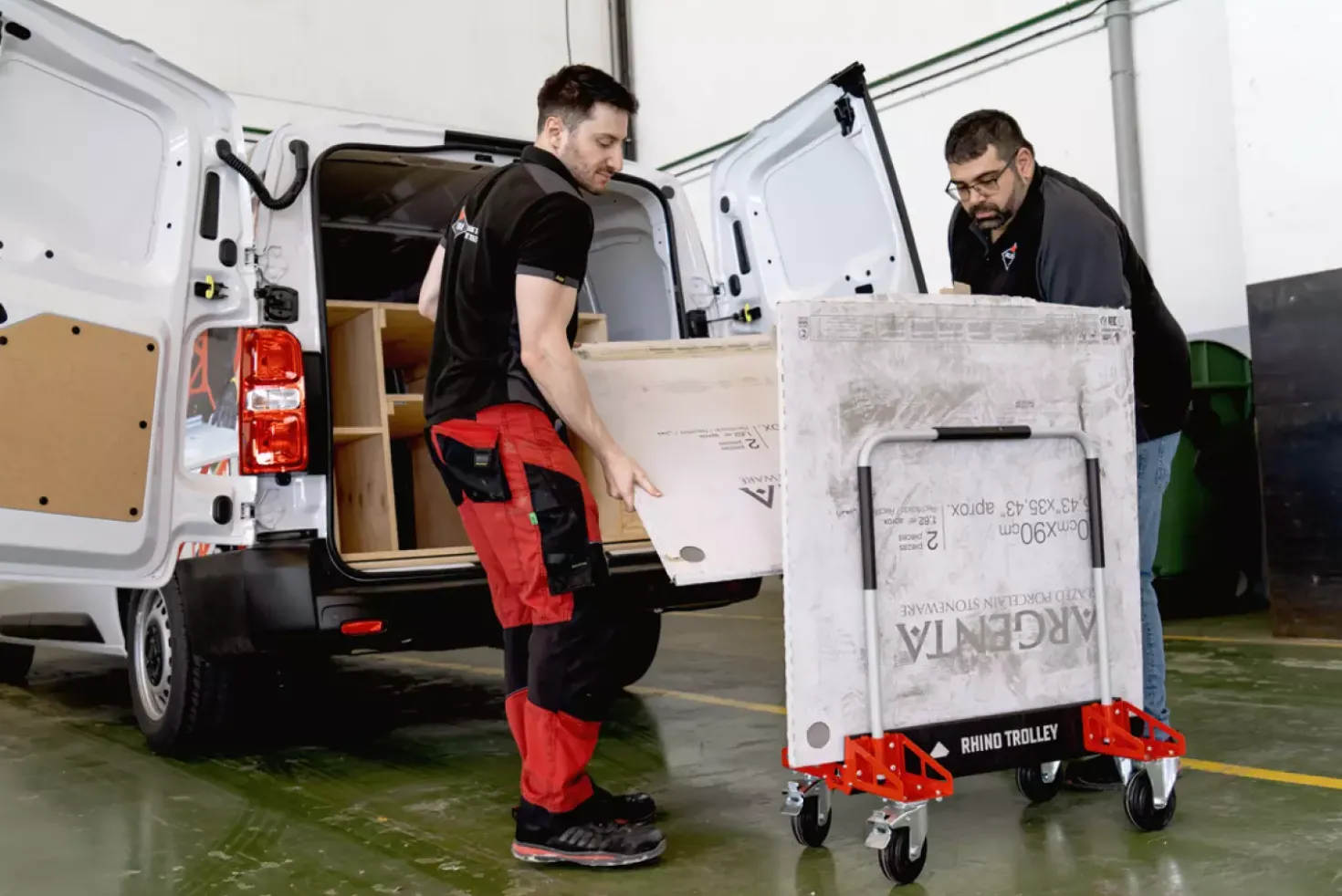 Rubi 28912 Rhino Trolley Transportkar voor grootformaat tegels