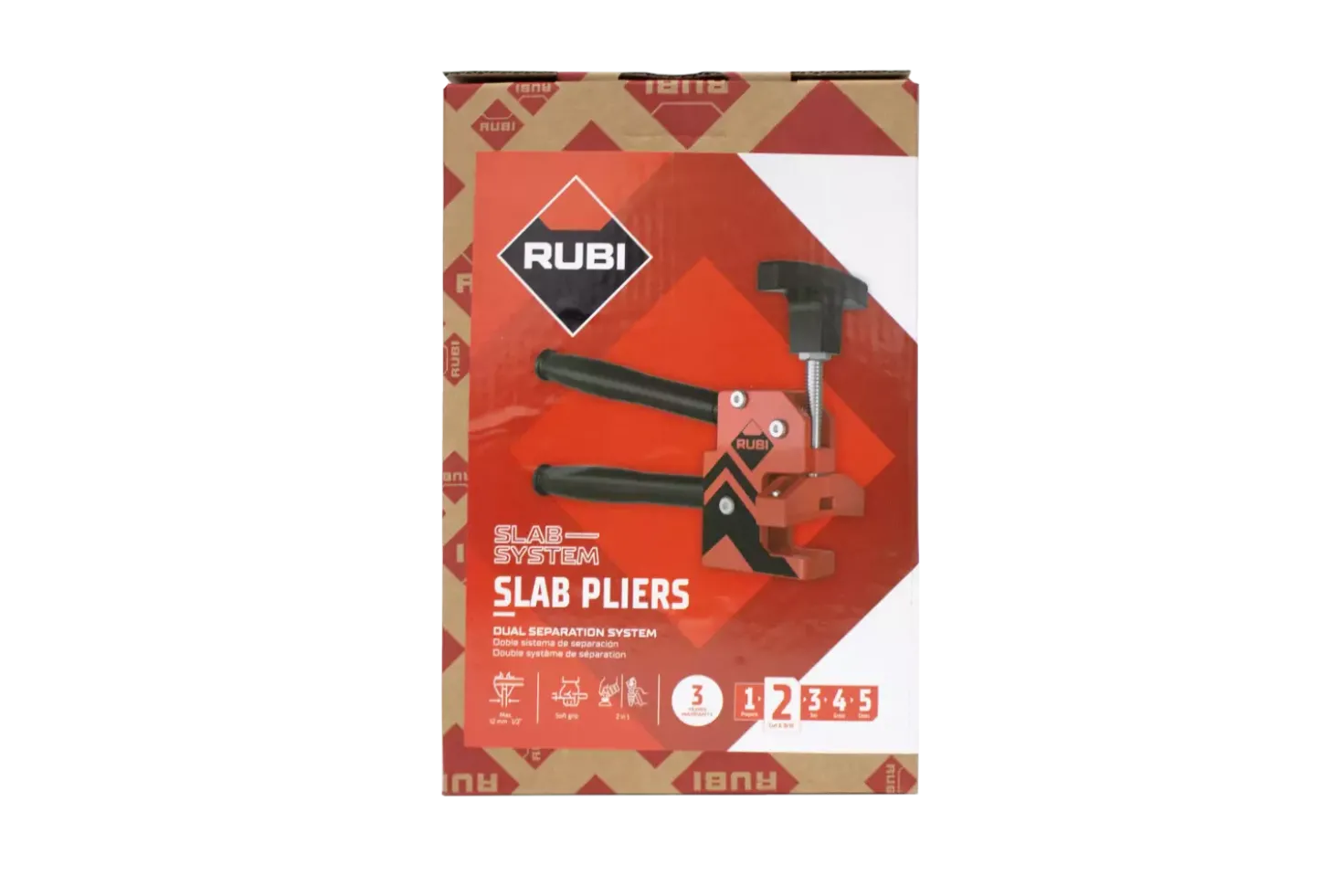 Rubi 28916 Slab Pro Tegelbreektang - 12mm