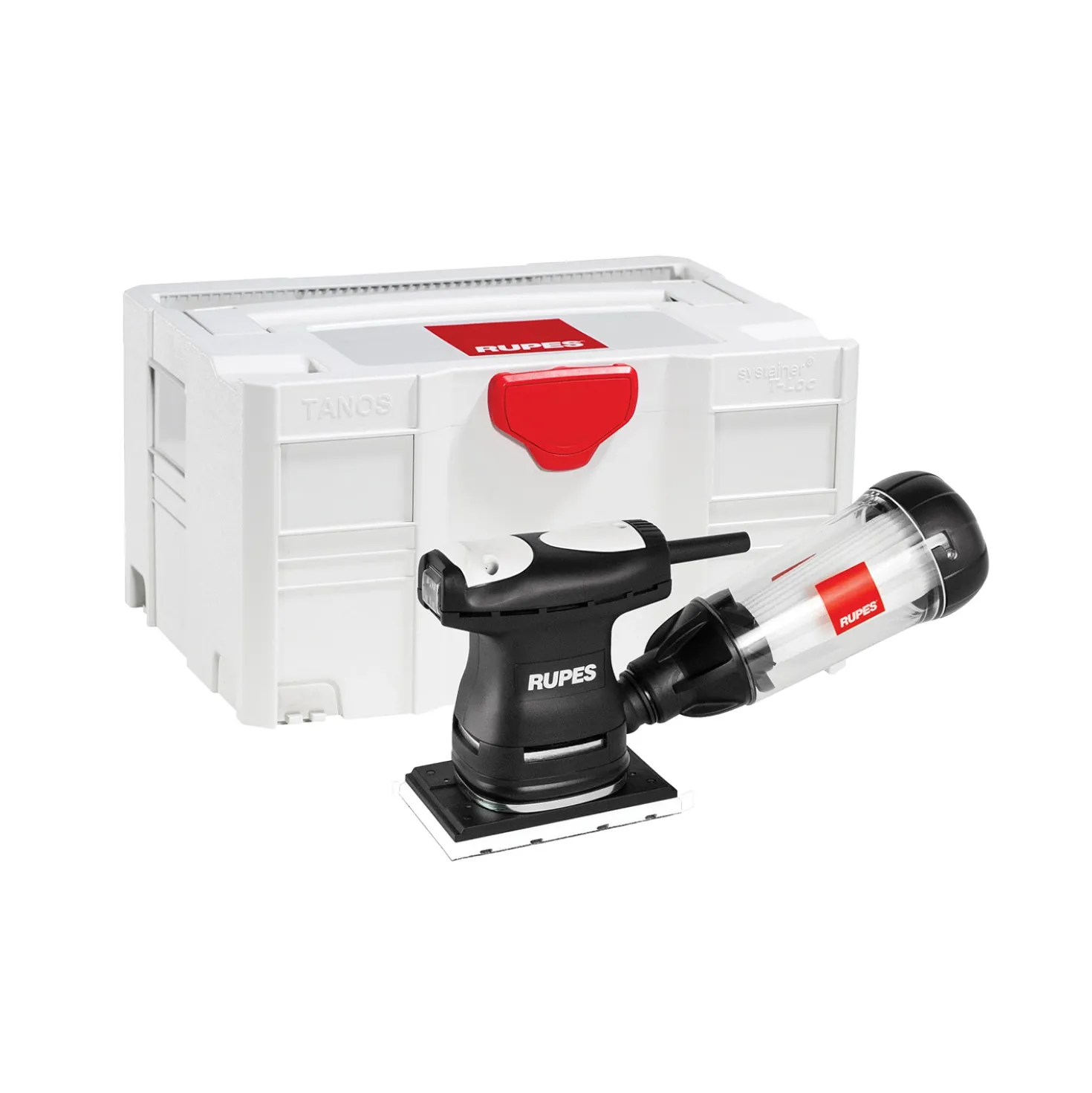 Rupes RU-LE71TE/BOX Vlakschuurmachine in systainer - 200W - 130x80mm