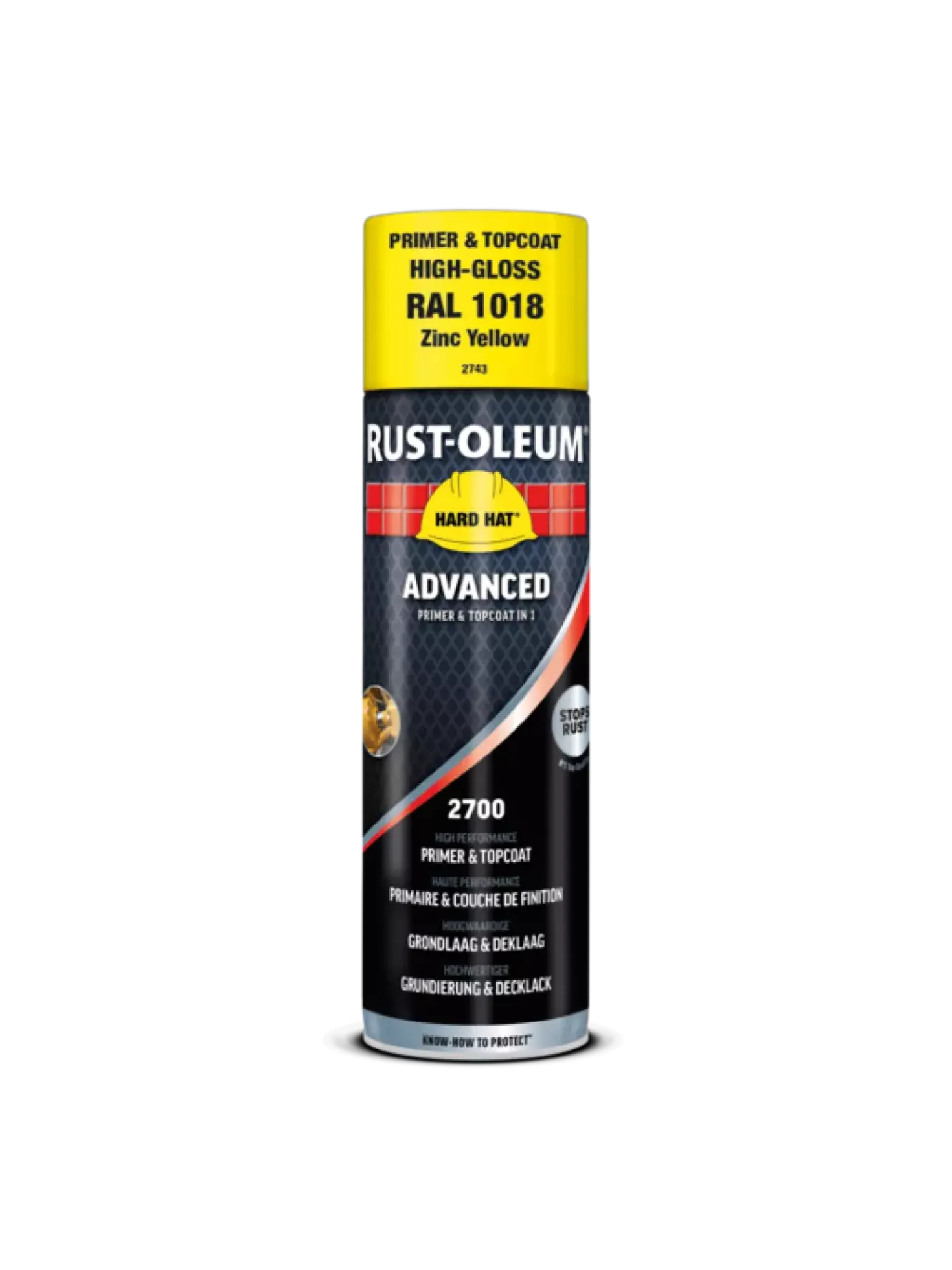 Rust-Oleum Hard Hat Advanced Spuitbus Hoogglans