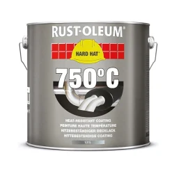 Rust-Oleum Hard Hat Hittebestendige Lak - aluminium - 0,75L