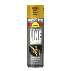 Rust-Oleum 2348 Hard Hat Lijnenverf Spuitbus - geel - 0,5L