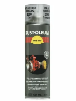 Rust-Oleum Hard Hat Topcoat Spray - transparant- 0,5L
