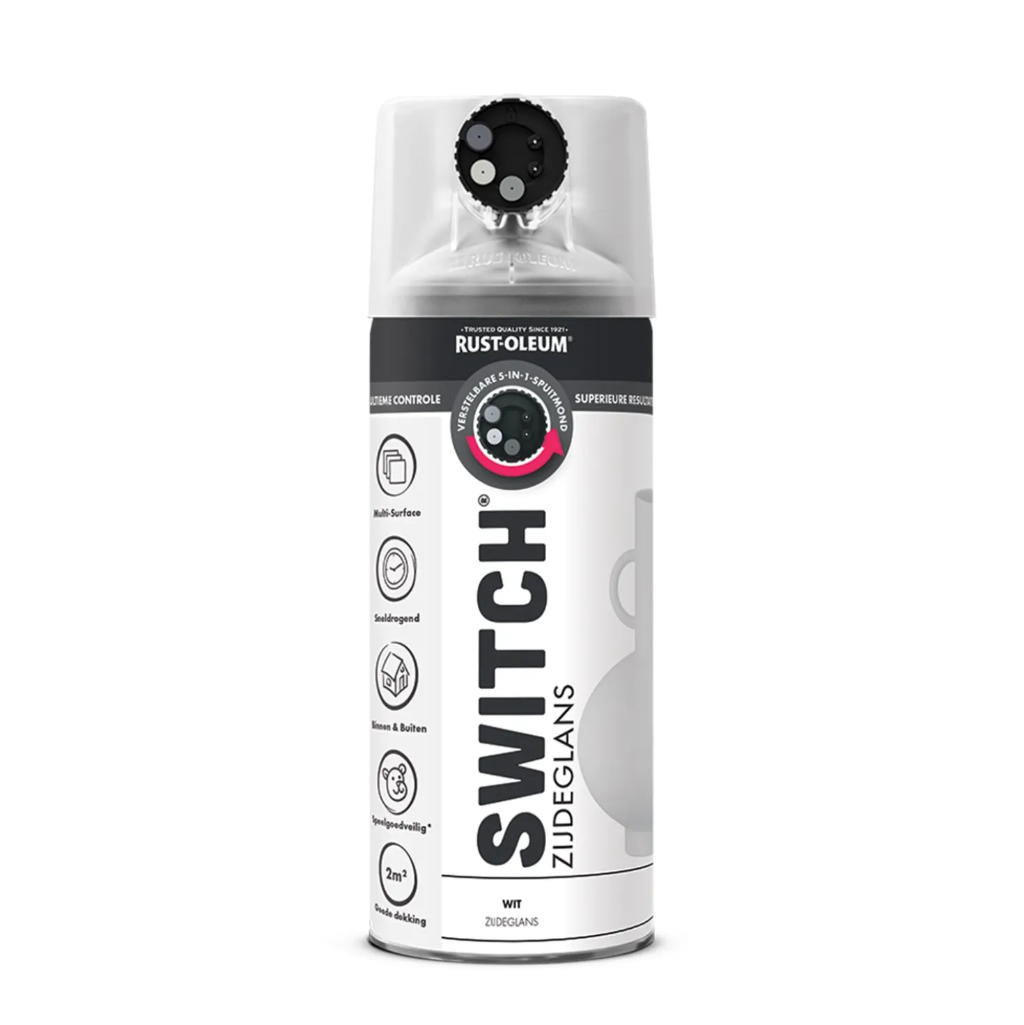Rust-Oleum Switch Spuitlak - Zijdeglans