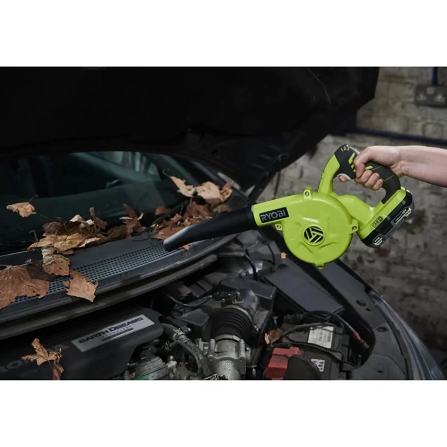 Ryobi R18TB-0 18V Li-Ion accu werkplaatsblazer body - 200km/h