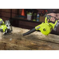 Ryobi R18TB-0 18V Li-Ion accu werkplaatsblazer body - 200km/h