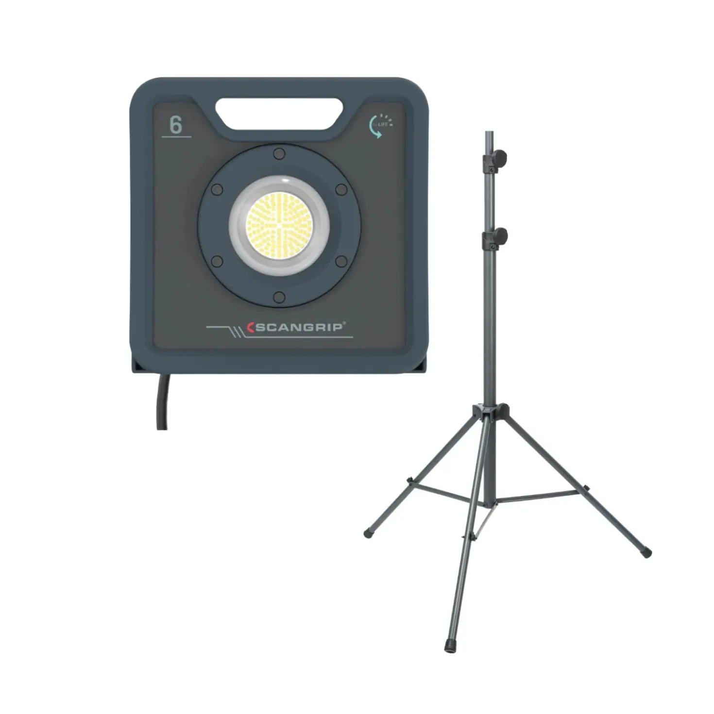 Scangrip Nova 6 LED lamp incl. statief - 6000Lm - 230V - 41W