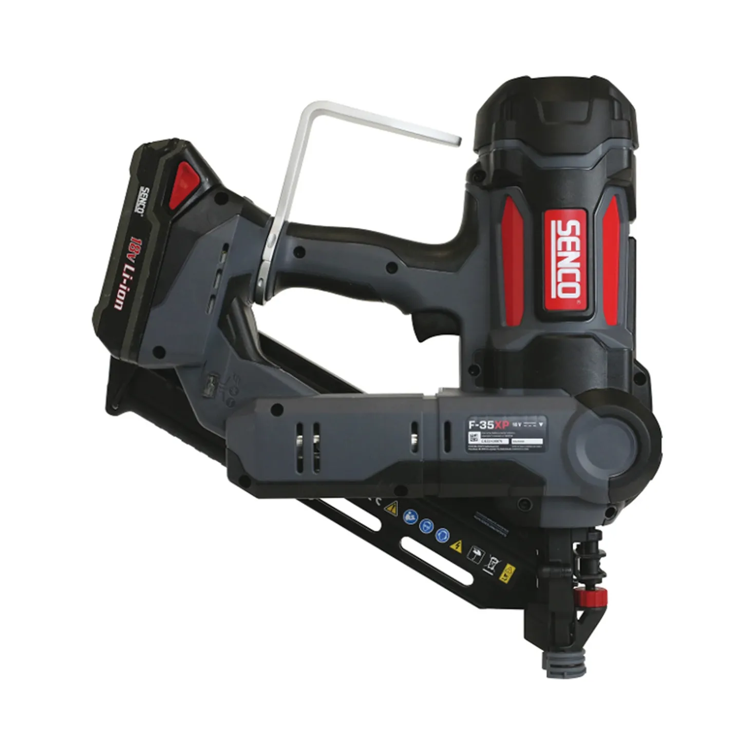 Senco F-35XP 18V Li-Ion accu tacker set (2x 3,0Ah) in koffer