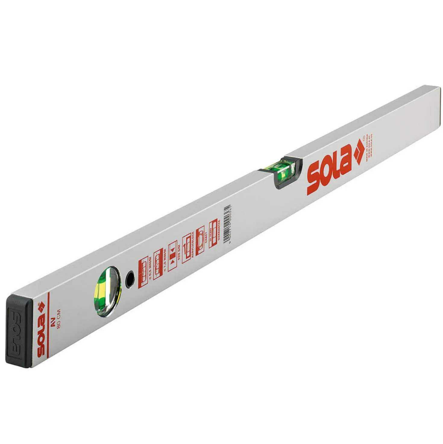 Sola AV 80 Aluminium waterpas - 800mm
