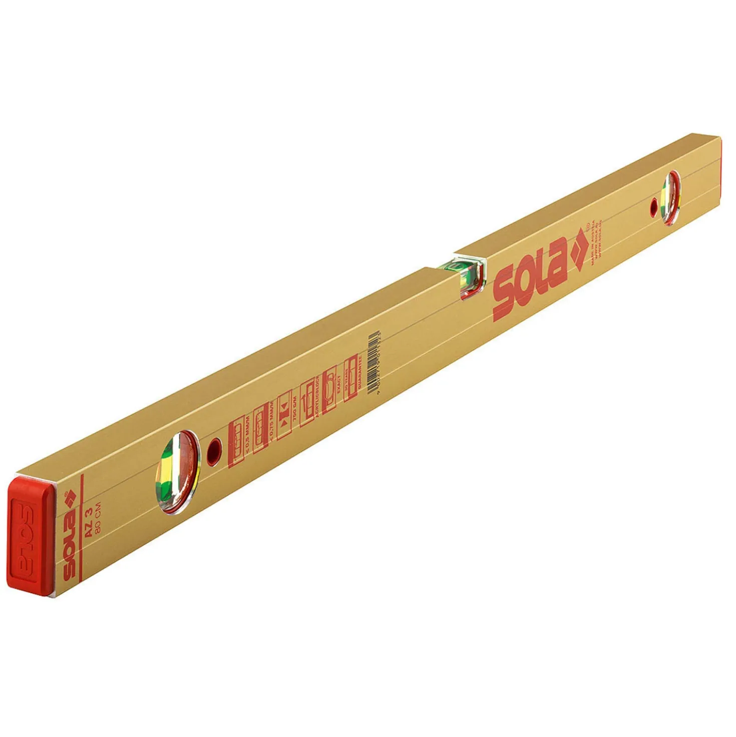 Sola AZ 3 250 Aluminium waterpas - 2500mm