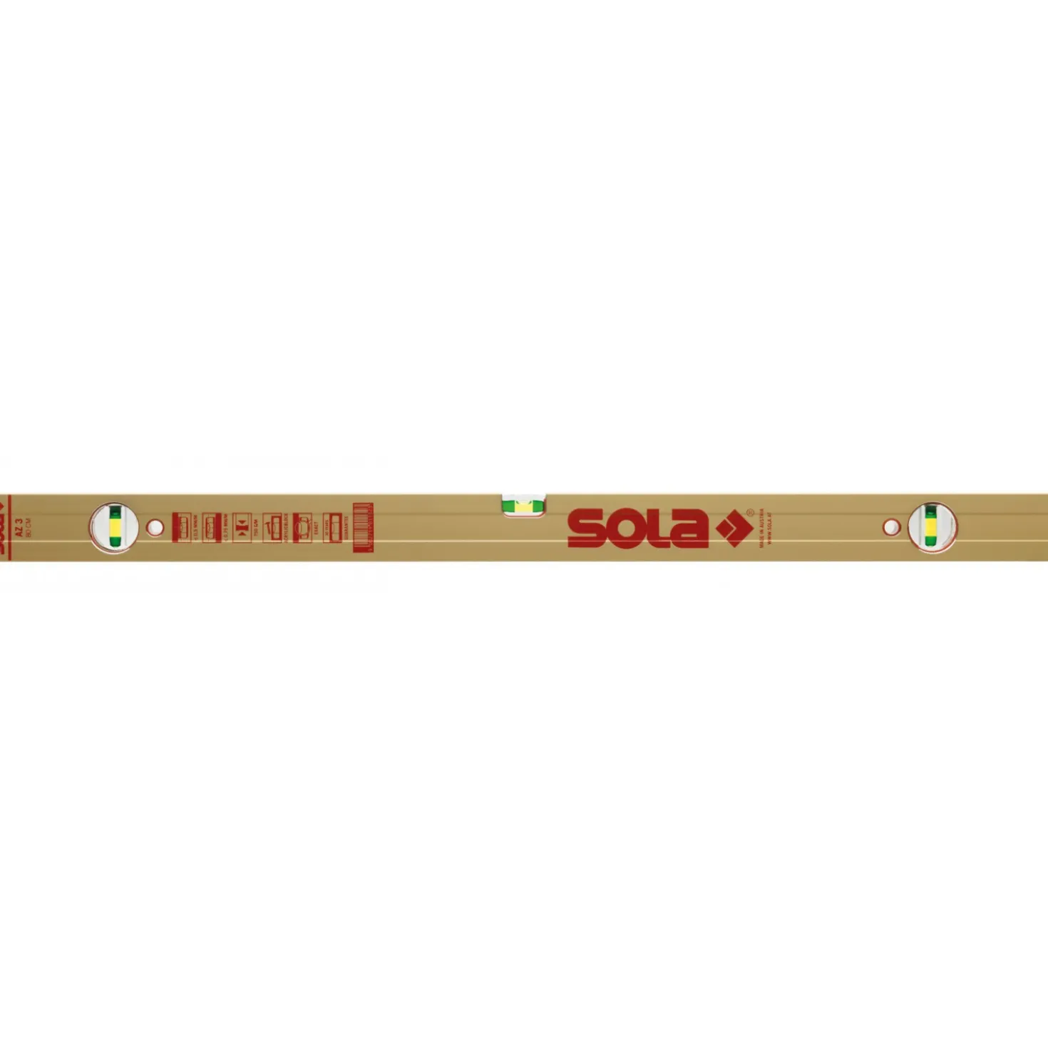 Sola AZ 3 120 Aluminium waterpas - 1200mm