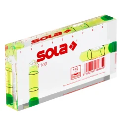 Sola GO! Clip Magnetic waterpas combo set + R 100 architecten waterpas + Popular PP 5m rolmaat