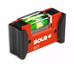 Sola GO! CLIP waterpas met gordelclip - 75mm
