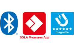 Sola GO! SMART Digitale zakwaterpas - Bluetooth - 80mm