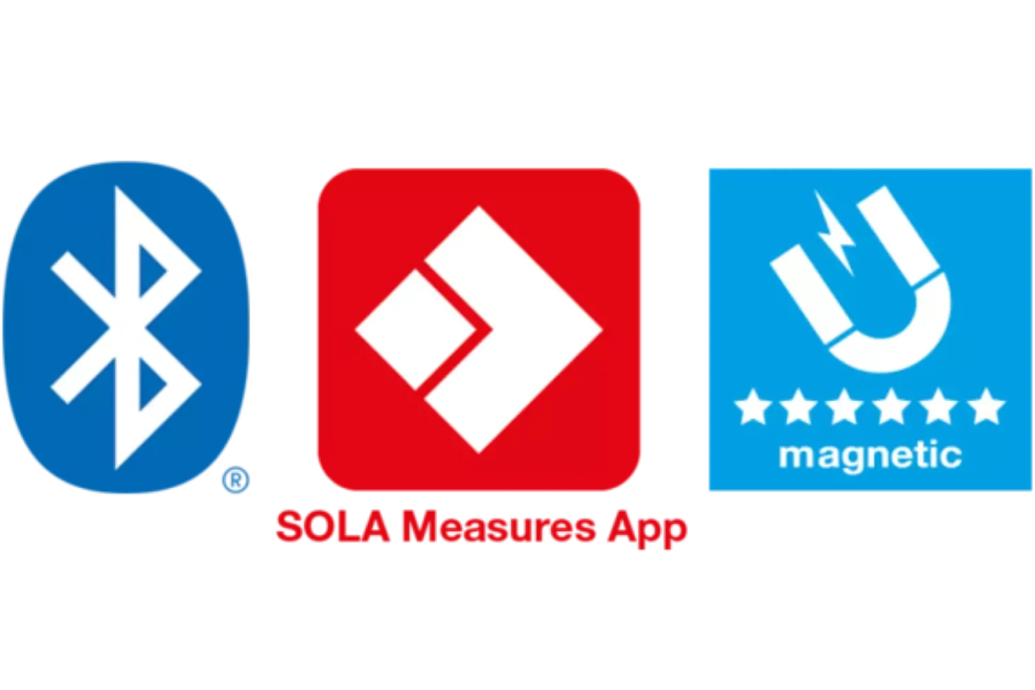 Sola GO! SMART Digitale zakwaterpas - Bluetooth - 80mm