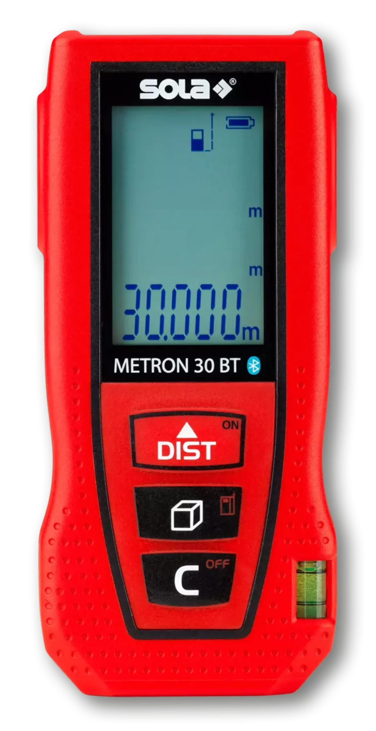 Sola METRON 30 BT Laser afstandsmeter in tas - Bluetooth - 30m