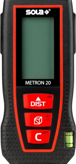 Sola METRON 20 Laser afstandsmeter - Rood - 20m