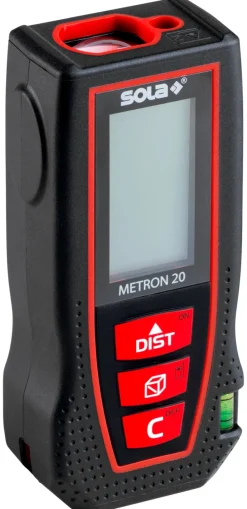 Sola METRON 20 Laser afstandsmeter - Rood - 20m