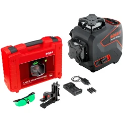 Sola PLANO 3D Green Professional 360° Kruislijnlaser in koffer - Groen