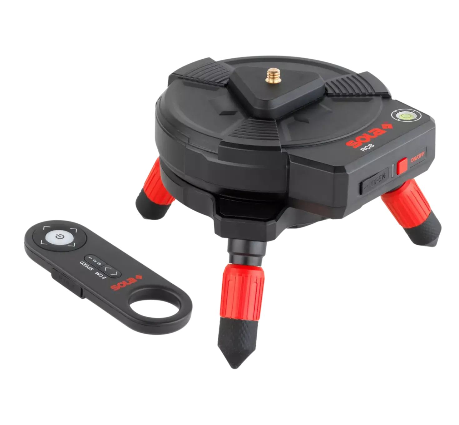 Sola PLANO 3D Green RCB Set 360° Kruislijnlaser in koffer - 3 lijnen - groen - 30m - IP54