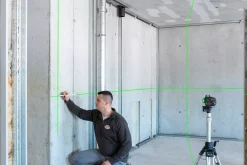 Sola PLANO 3D Green RCB Set 360° Kruislijnlaser in koffer - 3 lijnen - groen - 30m - IP54