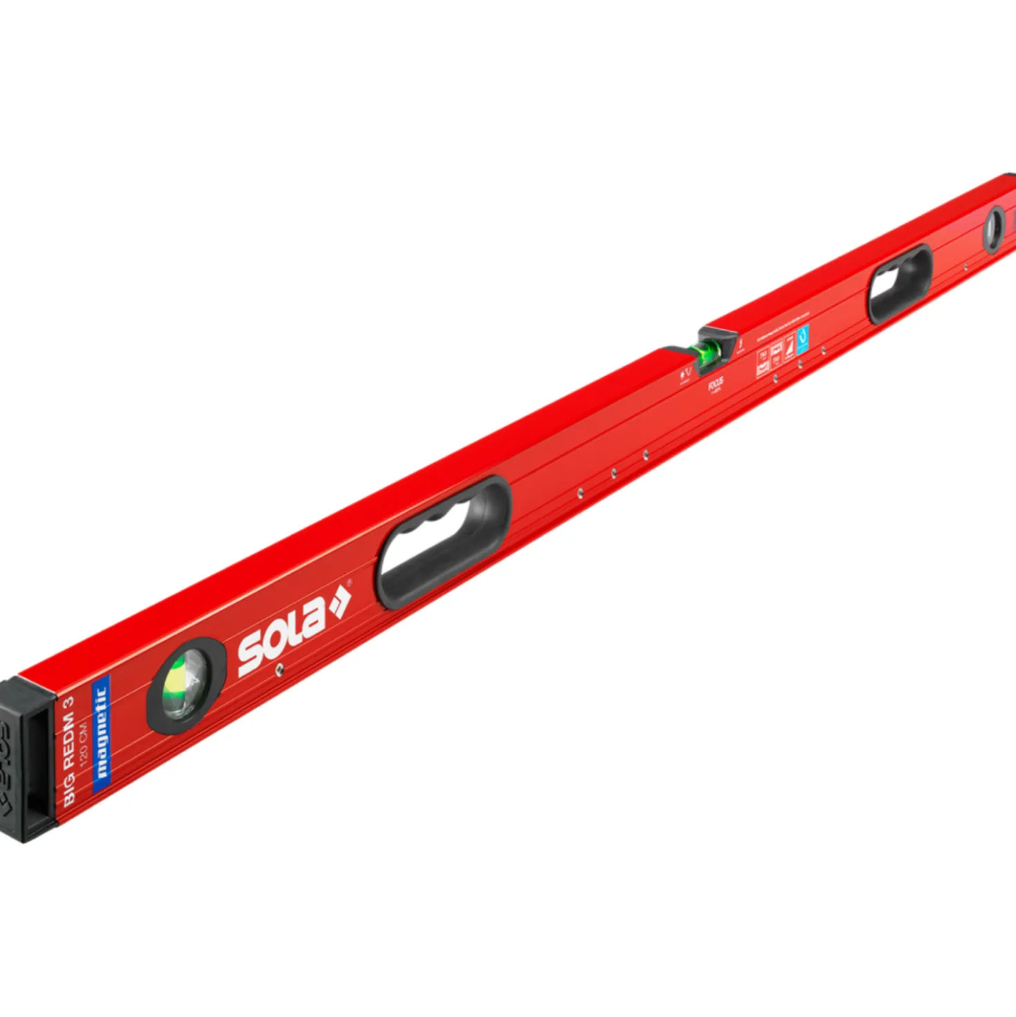 Sola RedM 3 100 aluminium waterpas - magnetisch - 1000mm