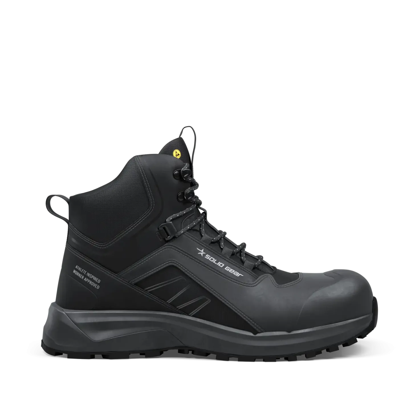 Solid Gear Adapt 2 Midden Werkschoen - Zwart - Hoog