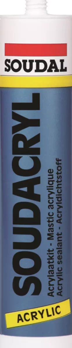 Soudal Soudacryl basis acrylaatkit - wit - 310ml