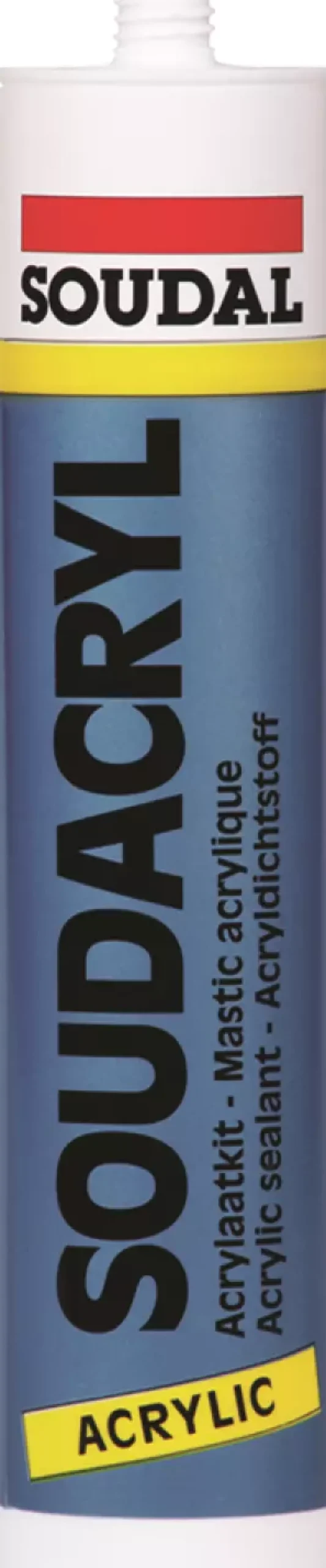 Soudal Soudacryl basis acrylaatkit - wit - 310ml
