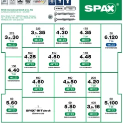 SPAX 5000009161019 Montagekoffer L-boxx - 1 stuk