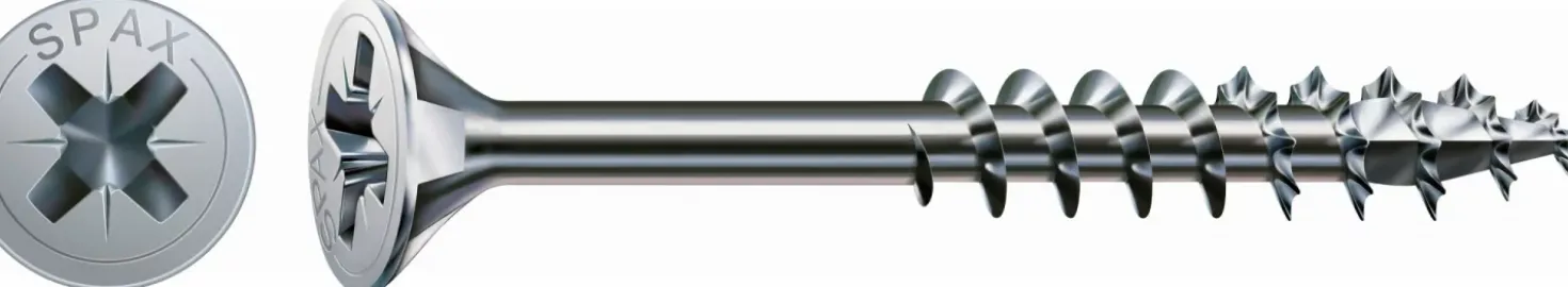 SPAX Universele schroeven verzonken kop - deeldraad - Z2 - 5.0x70 mm (200st)