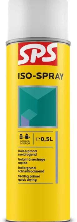 SPS Iso-Spray Isoleermiddel - wit - 0,5L