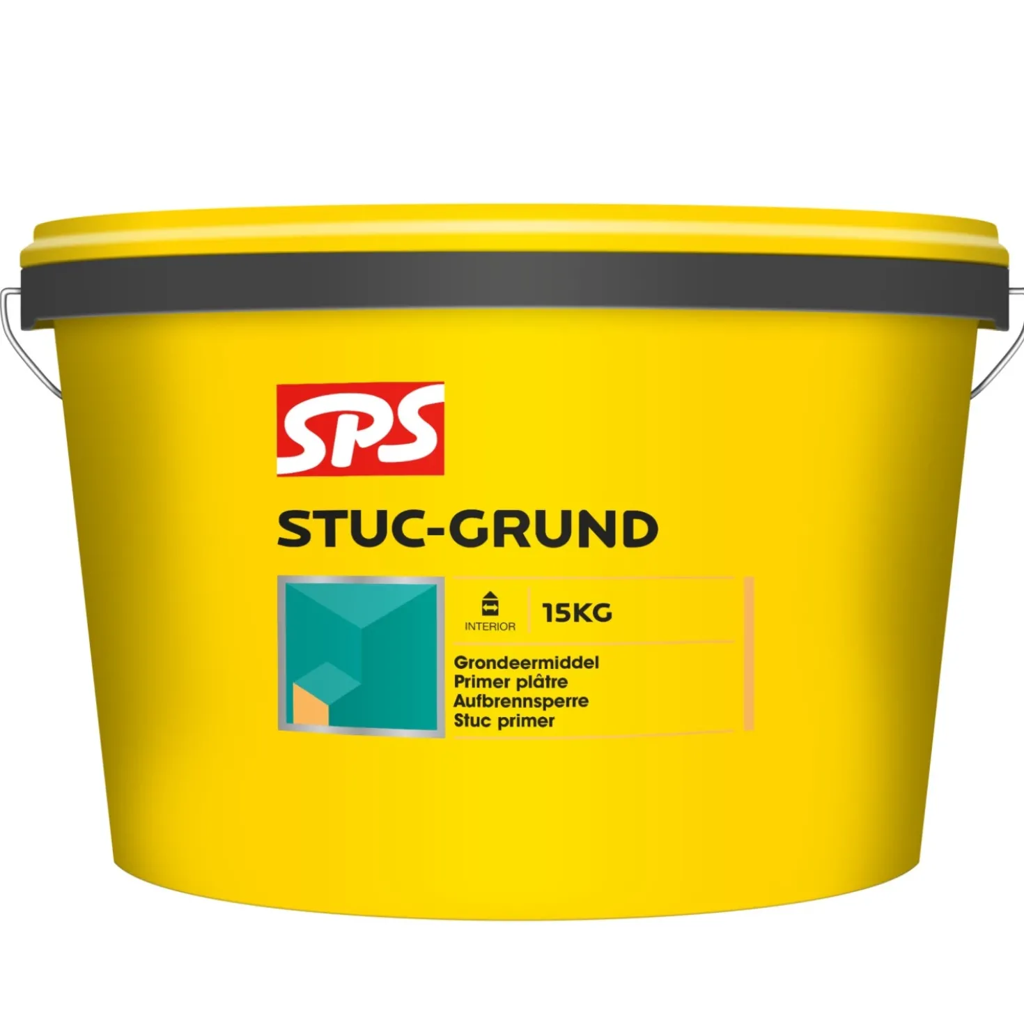 SPS STUC-GRUND geel 15kg