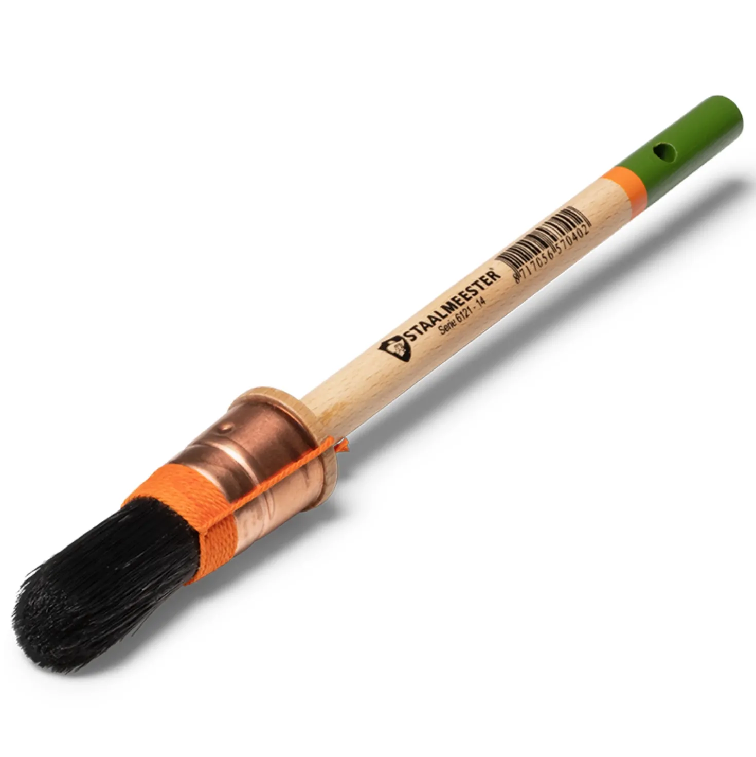 Staalmeester 6121 Classic Patentpuntkwast Zwart