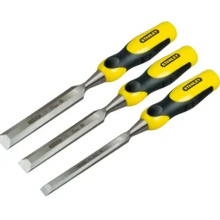 Stanley 2-16-887 3-delige Steekbeitelset Dynagrip - 10/15/20mm