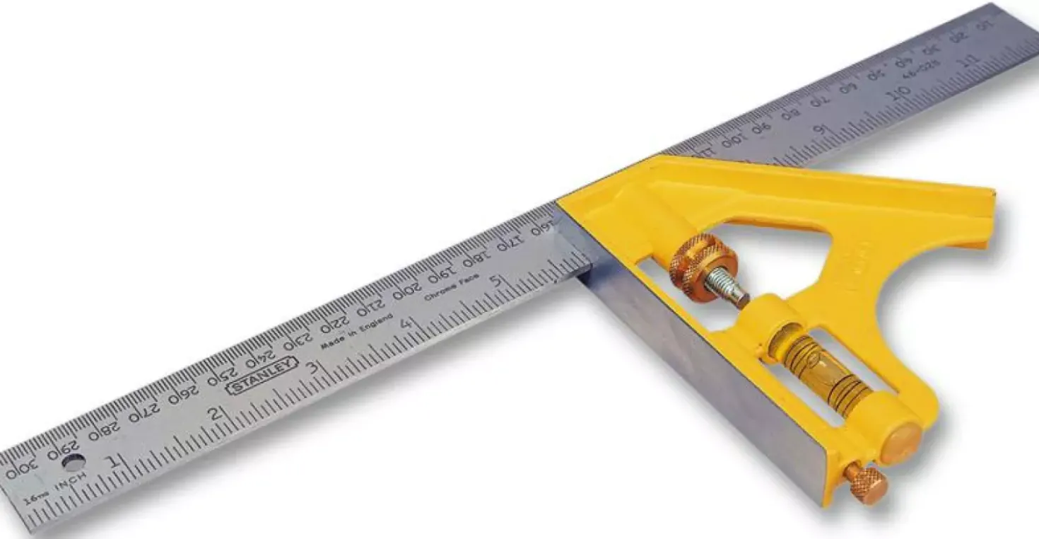 Stanley 2-46-028 Liniaal - RVS - 300mm