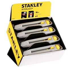Stanley 1-10-018 Metalen afbreekmes met Interlock - 18mm