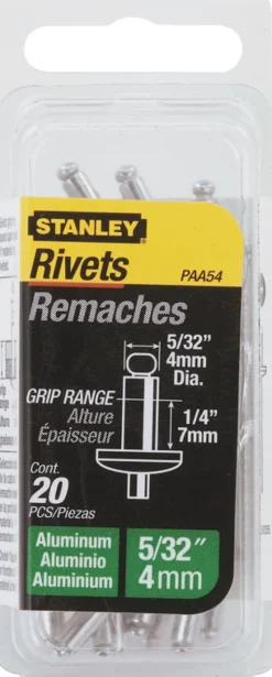 Stanley 1-PAA44T Popnagels - 3 x 7mm (20st)