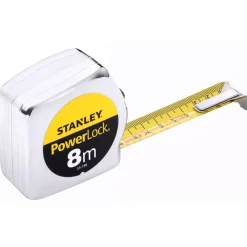 Stanley 0-33-198 PowerLock Classic ABS Rolmaat - 8m x 25mm