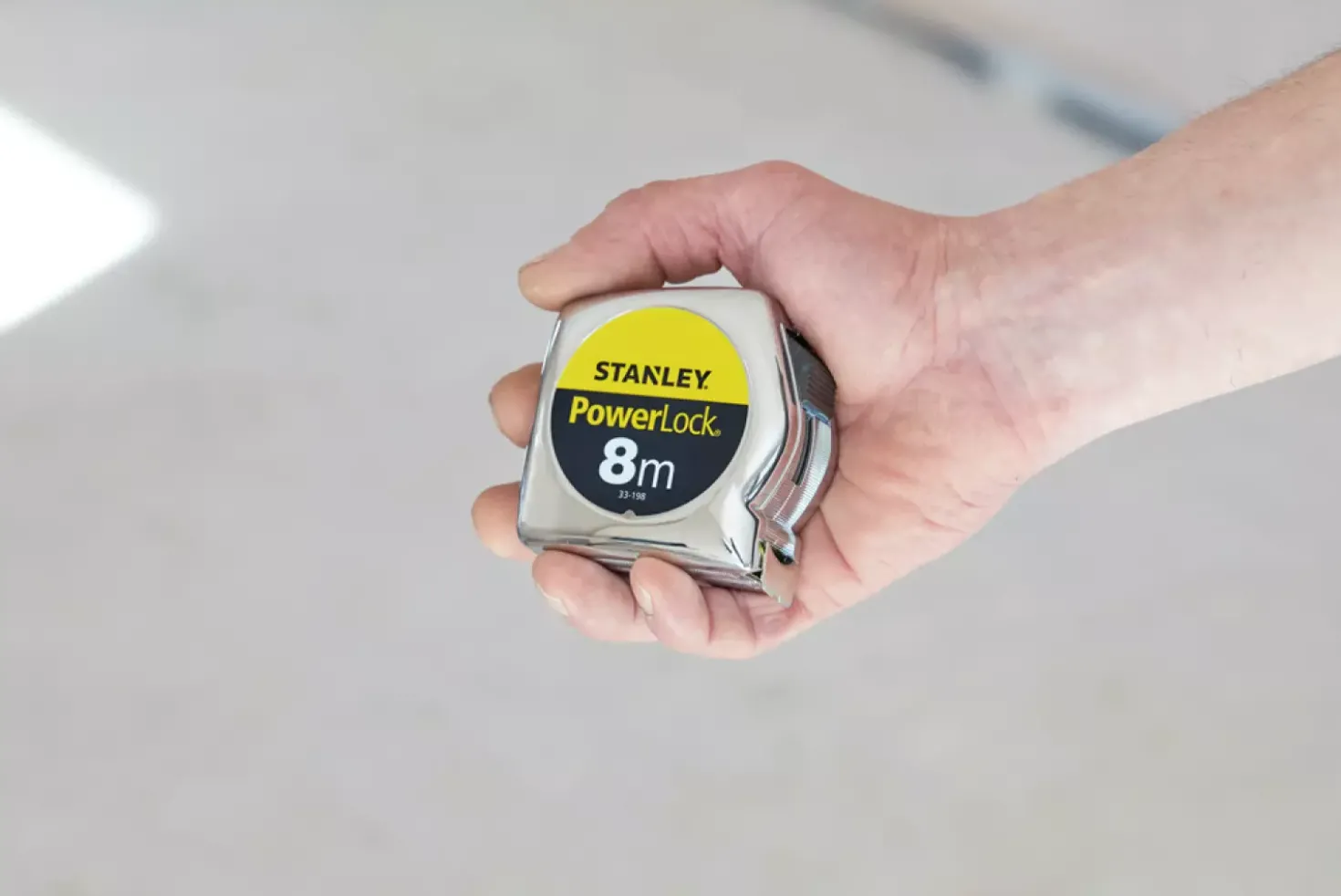 Stanley 0-33-198 PowerLock Classic ABS Rolmaat - 8m x 25mm