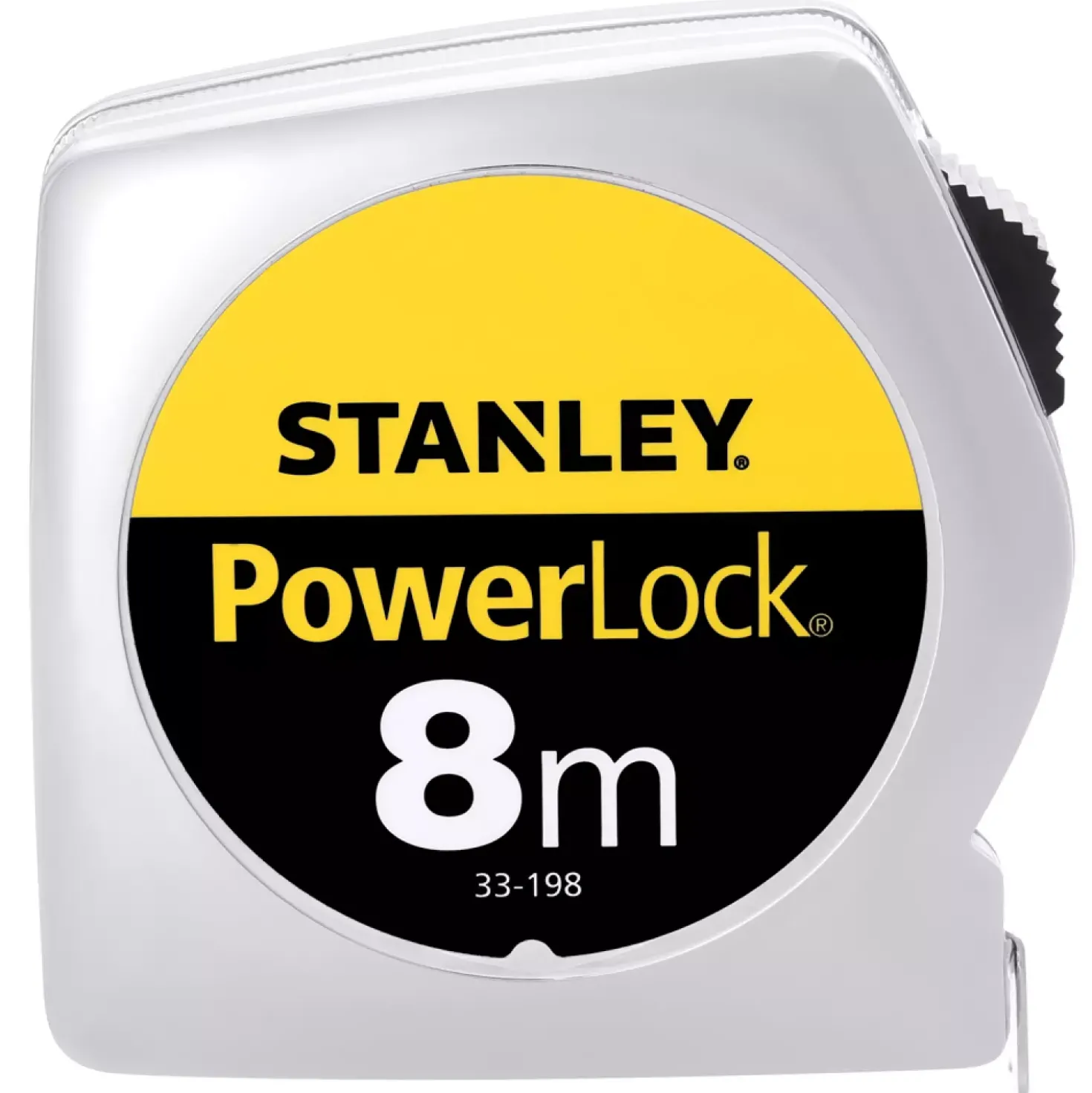 Stanley 0-33-198 PowerLock Classic ABS Rolmaat - 8m x 25mm