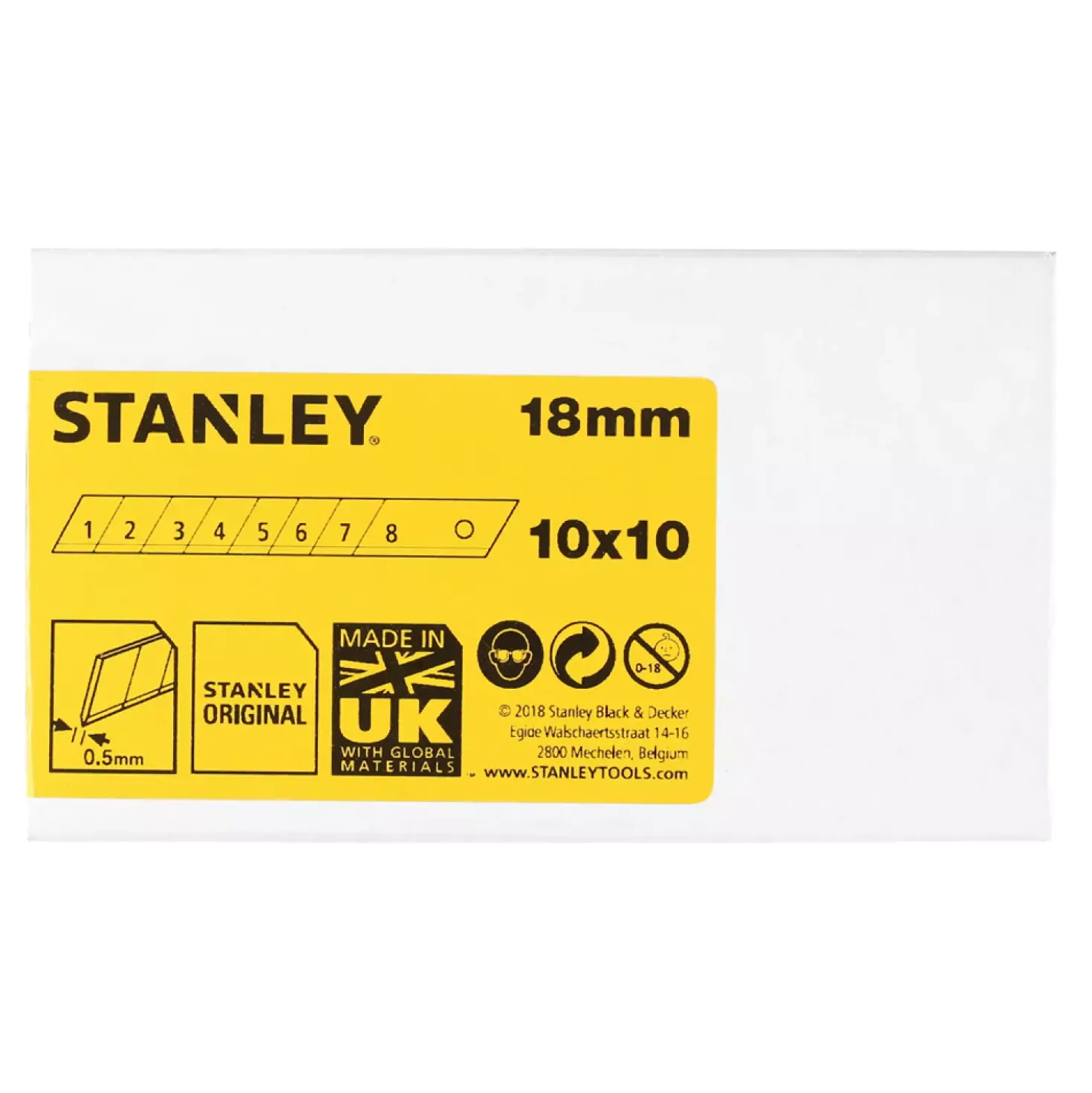 Stanley 1-11-301 Reserve afbreekmessen - 18mm (100st)