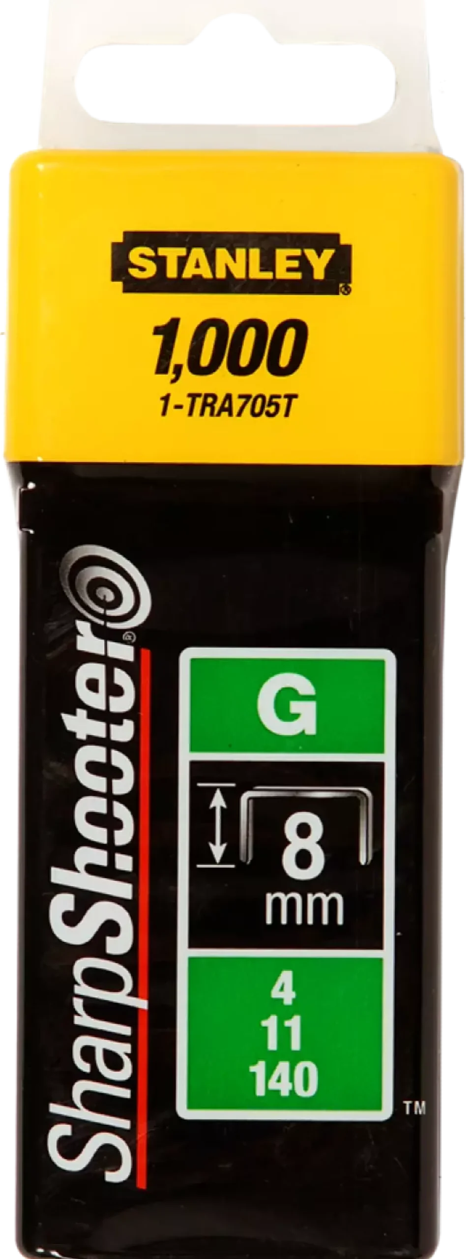 Stanley 1-TRA705T Heavy Duty nieten - G type - 8mm (1000st)