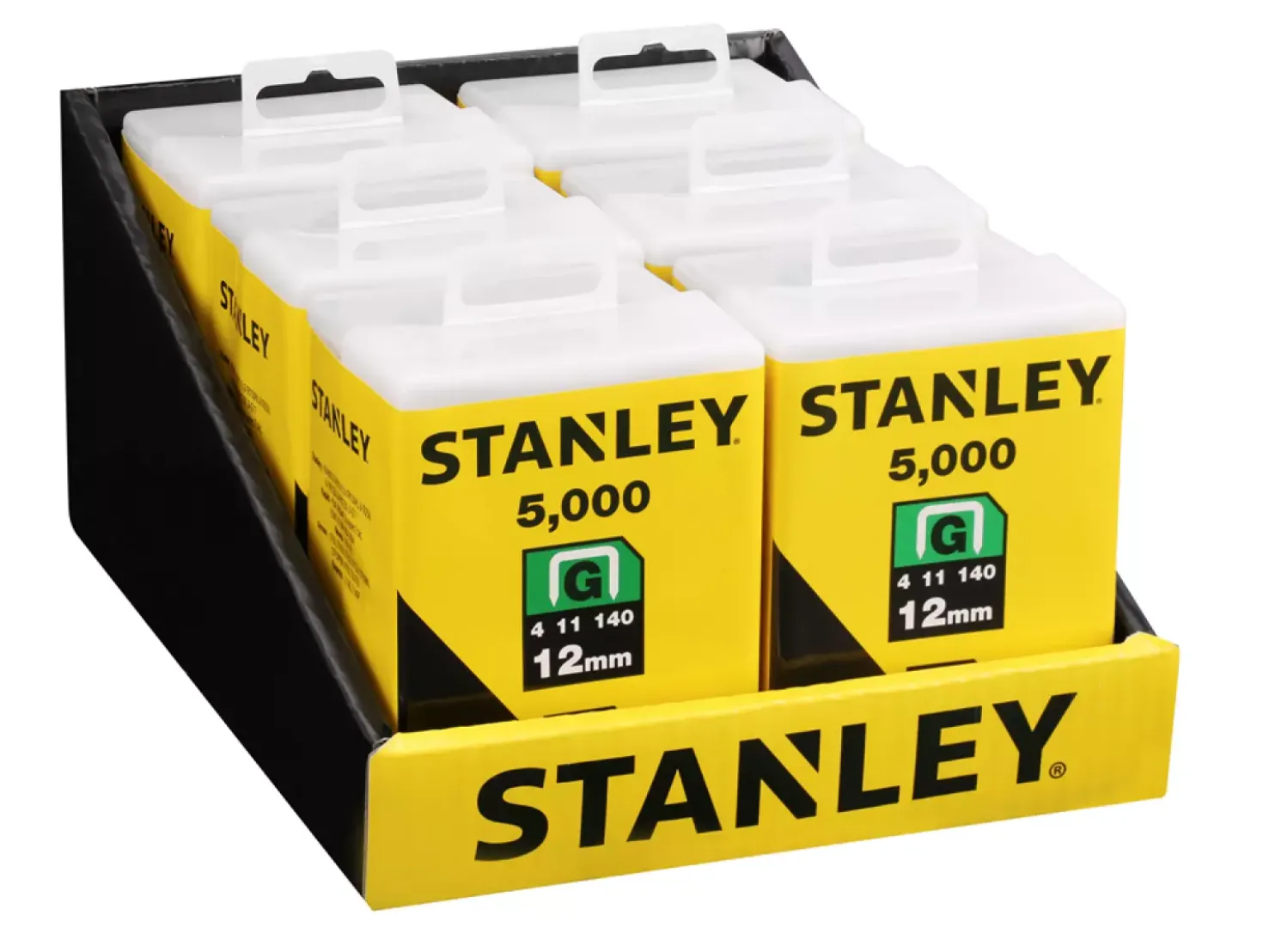 Stanley 1-TRA708-5T Heavy Duty nieten - G type - 12mm (5000st)