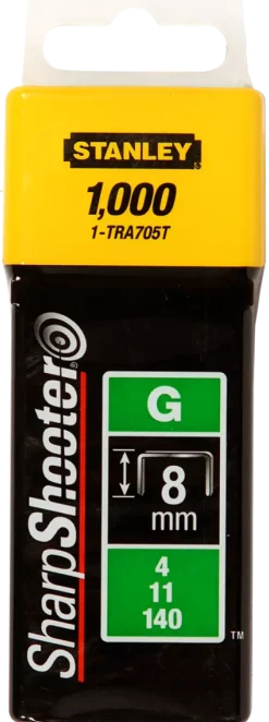 Stanley 1-TRA709T Heavy Duty nieten - G type - 14mm (1000st)