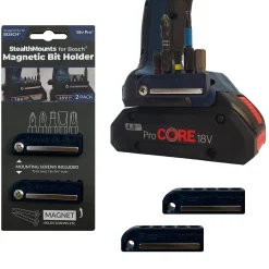 StealthMounts BH-BO-BLU-2 Magnetische bithouder voor machines Bosch - Blauw- 2-pack