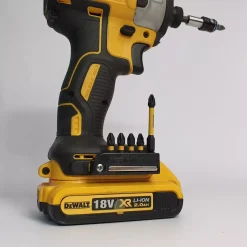 StealthMounts BH-DW-BLK-2 Magnetische bithouder voor machines DeWALT XR & FlexVolt- Zwart - 2-pack